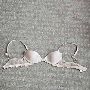Scarlett Blue demi cup bra. Sz 30A nude color.